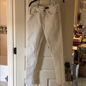 Levi white jeans